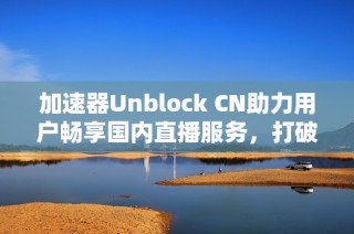 加速器Unblock CN助力用户畅享国内直播服务，打破地域限制新突破