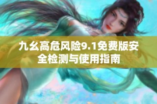 九幺高危风险9.1免费版安全检测与使用指南