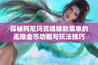 探秘阿尼玛灵魂辅助菜单的无限金币功能与玩法技巧