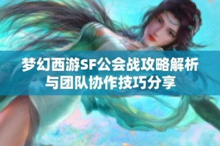 梦幻西游SF公会战攻略解析与团队协作技巧分享