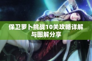 保卫萝卜挑战10关攻略详解与图解分享