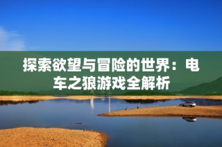 探索欲望与冒险的世界：电车之狼游戏全解析