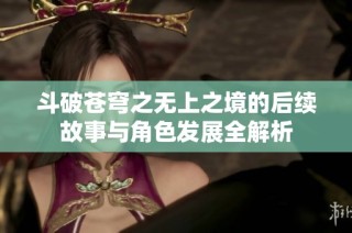 斗破苍穹之无上之境的后续故事与角色发展全解析