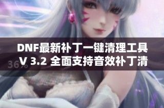 DNF最新补丁一键清理工具 V 3.2 全面支持音效补丁清理