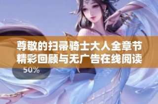 尊敬的扫帚骑士大人全章节精彩回顾与无广告在线阅读