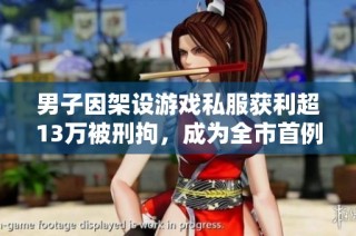 男子因架设游戏私服获利超13万被刑拘，成为全市首例