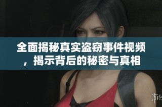 全面揭秘真实盗窃事件视频，揭示背后的秘密与真相