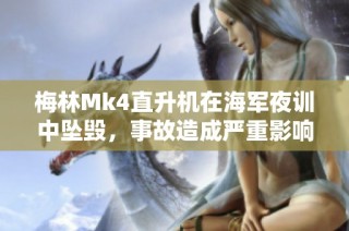 梅林Mk4直升机在海军夜训中坠毁，事故造成严重影响
