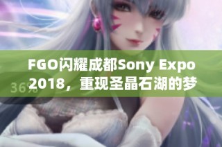 FGO闪耀成都Sony Expo 2018，重现圣晶石湖的梦幻夜景魅力