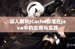 深入解析JCache标准在Java中的应用与实践