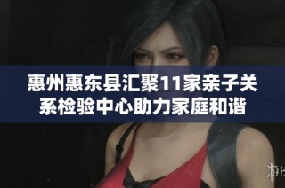 惠州惠东县汇聚11家亲子关系检验中心助力家庭和谐