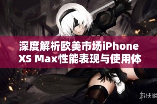 深度解析欧美市场iPhone XS Max性能表现与使用体验