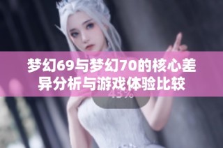 梦幻69与梦幻70的核心差异分析与游戏体验比较