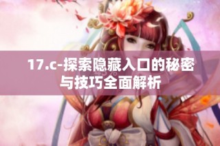 17.c-探索隐藏入口的秘密与技巧全面解析