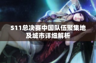 S11总决赛中国队伍聚集地及城市详细解析