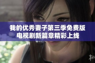 我的优秀妻子第三季免费版电视剧新篇章精彩上线