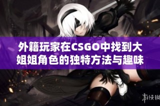 外籍玩家在CSGO中找到大姐姐角色的独特方法与趣味挑战