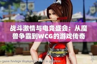 战斗激情与电竞盛会：从魔兽争霸到WCG的游戏传奇之旅