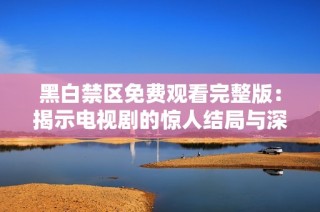 黑白禁区免费观看完整版：揭示电视剧的惊人结局与深刻内涵
