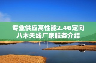 专业供应高性能2.4G定向八木天线厂家服务介绍