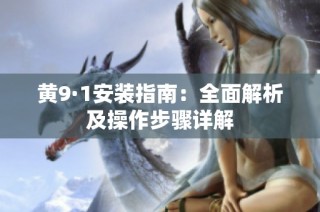 黄9·1安装指南：全面解析及操作步骤详解