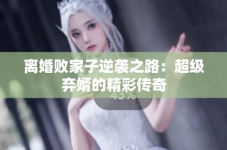 离婚败家子逆袭之路：超级弃婿的精彩传奇