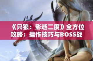 《只狼：影逝二度》全方位攻略：操作技巧与BOSS战策略解析