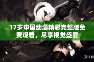 17岁中国动漫精彩完整版免费观看，尽享视觉盛宴