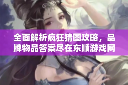 全面解析疯狂猜图攻略，品牌物品答案尽在东顺游戏网