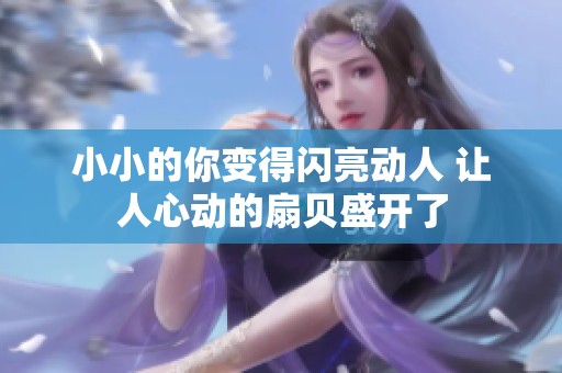 小小的你变得闪亮动人 让人心动的扇贝盛开了