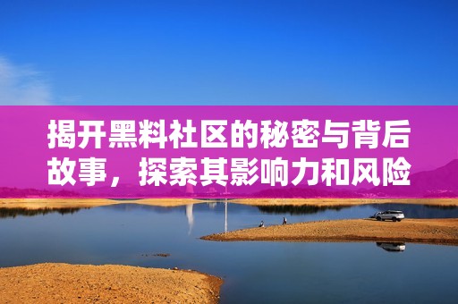 揭开黑料社区的秘密与背后故事，探索其影响力和风险