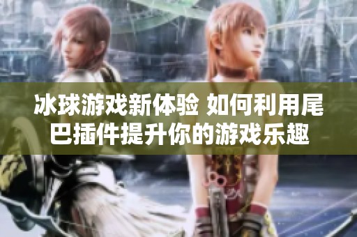 冰球游戏新体验 如何利用尾巴插件提升你的游戏乐趣