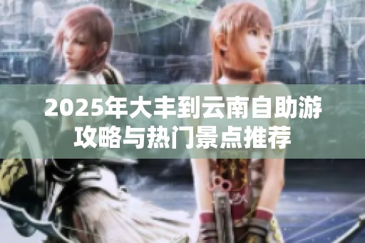 2025年大丰到云南自助游攻略与热门景点推荐