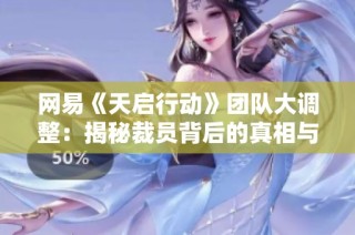 网易《天启行动》团队大调整：揭秘裁员背后的真相与游戏前景分析
