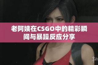 老阿姨在CSGO中的精彩瞬间与暴躁反应分享