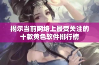 揭示当前网络上最受关注的十款黄色软件排行榜