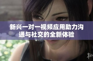 新兴一对一视频应用助力沟通与社交的全新体验