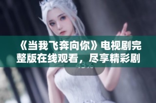 《当我飞奔向你》电视剧完整版在线观看，尽享精彩剧情与浪漫爱情
