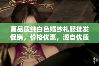 高品质纯白色婚纱礼服批发促销，价格优惠，源自优质产地