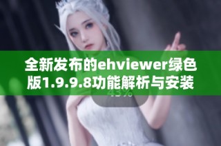 全新发布的ehviewer绿色版1.9.9.8功能解析与安装指南