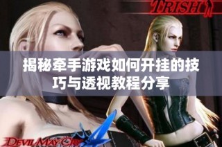 揭秘牵手游戏如何开挂的技巧与透视教程分享
