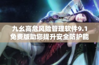 九幺高危风险管理软件9.1免费版助您提升安全防护能力