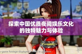 探索中国优质夜间娱乐文化的独特魅力与体验