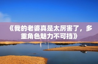 《我的老婆真是太厉害了，多重角色魅力不可挡》