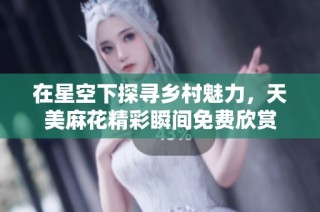 在星空下探寻乡村魅力，天美麻花精彩瞬间免费欣赏