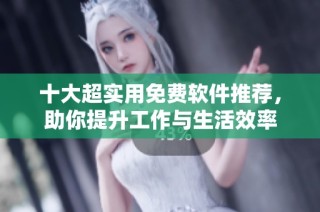 十大超实用免费软件推荐，助你提升工作与生活效率