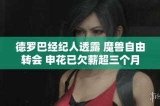 德罗巴经纪人透露 魔兽自由转会 申花已欠薪超三个月