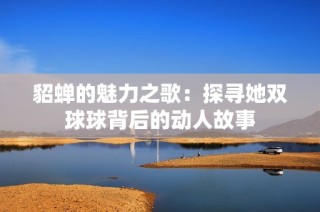 貂蝉的魅力之歌：探寻她双球球背后的动人故事