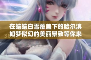 在皑皑白雪覆盖下的哈尔滨如梦似幻的美丽景致等你来探寻