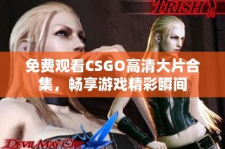 免费观看CSGO高清大片合集，畅享游戏精彩瞬间